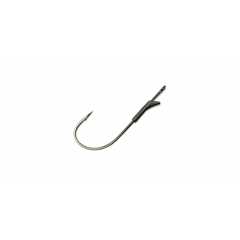 GAMAKATSU G-FINESSE LIGHT WIRE WORM HOOK WITH TIN KEEPER Size 1