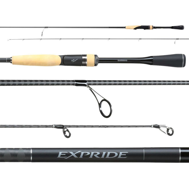 Shimano EXS72MLB Expride B Spinning Rod, 7’2″, ML
