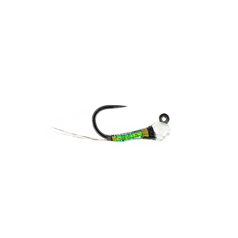Umpqua Lite Brite Perdigon – Black (3-Pack) 14 Black