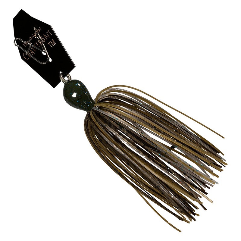 Z-MAN BIG BLADE CHATTERBAIT Green Pumpkin Candy 1/2 OZ
