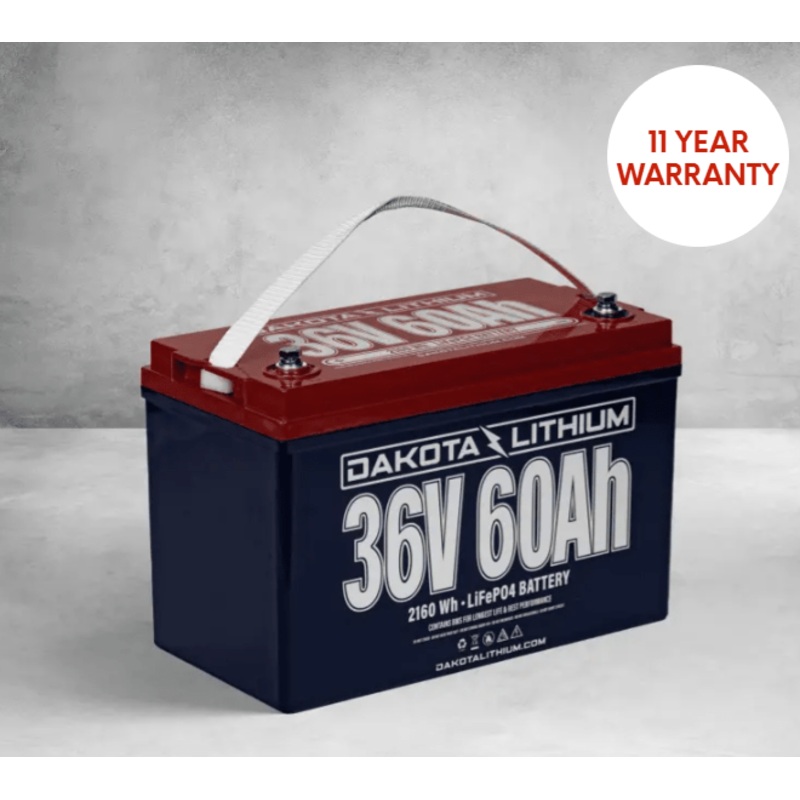 DAKOTA LITHIUM 36V 60AH DEEP CYCLE LIFEPO4 SINGLE BATTERY