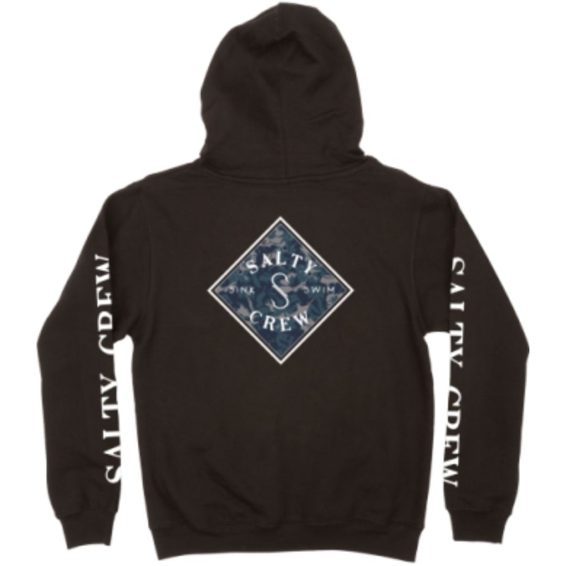 SALTY CREW TIPPET TACKLE BOYS FLEECE BLACK S
