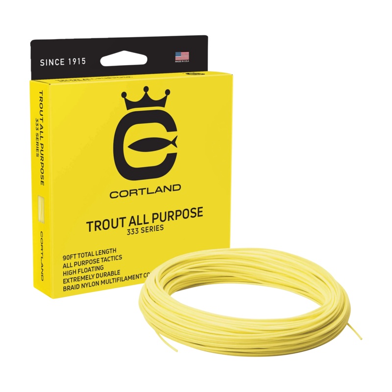 Trout All Purpose – 333 Classic Series Fly Line Yellow WF4F