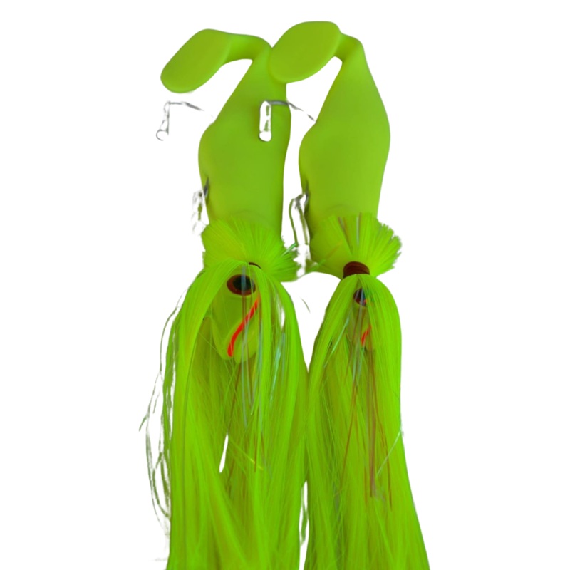 Blue Water Candy Parachute Rig, 9″, 6 oz/3 oz, Chartreuse Shad