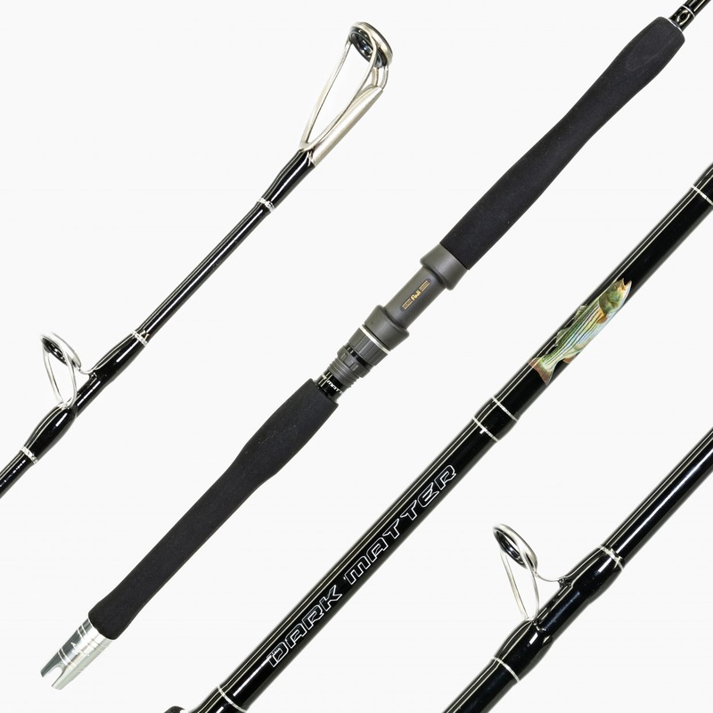 Dark Matter Mojo Trolling Rods Black 7′