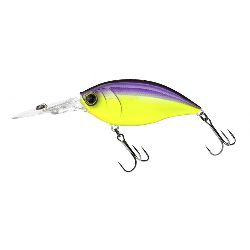 Duel Hardcore Crank 3+ 2 3/4″ Purple Back Chartreuse