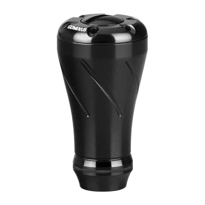 GOMEXUS TPE RUBBER POWER KNOB 20MM BLACK