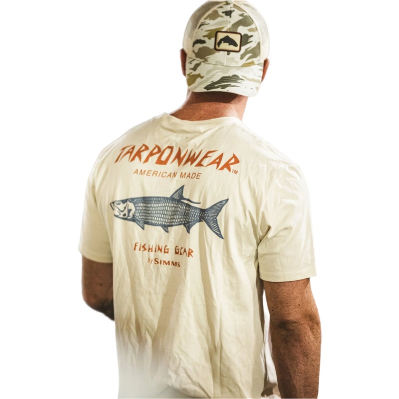 Simms Tarponwear T-Shirt Natural S
