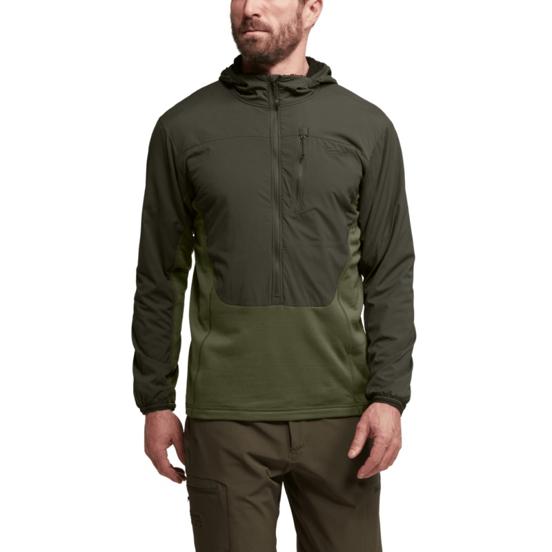 Sitka Ambient 75 Hoodie – Solid Deep Lichen M