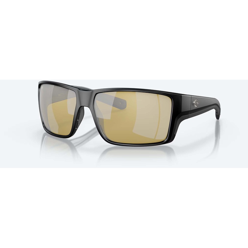 The Costa Reefton Pro Polarized Glass Sunglasses Gray Blue Mirror 580G
