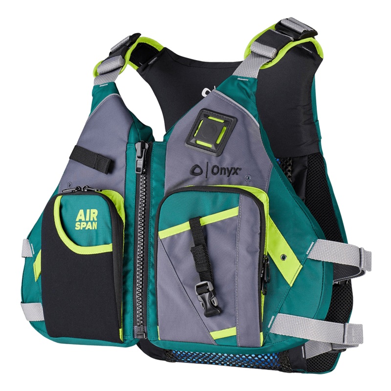 AIR SPAN ANGLER LIFE JACKET – GREEN XS/SM