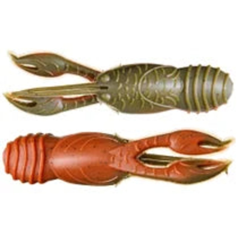 Great Lakes 2.5″ Juvy Craw Tube (7 Pk) Black Blue Float