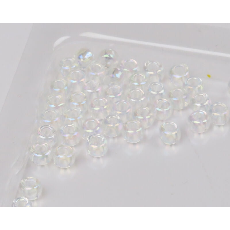 Tyers Glass Beads Midge Irr. Crystal