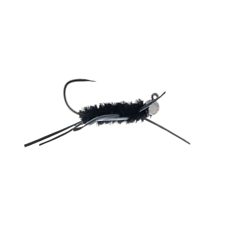 Fulling Mill Jiggy Pat’s – Black (3-Pack) 8 / 4.6mm