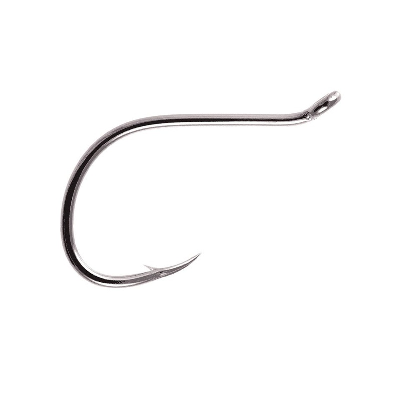 Owner SSW with Cutting Point Hook #8 Black Chrome Pocket Pack