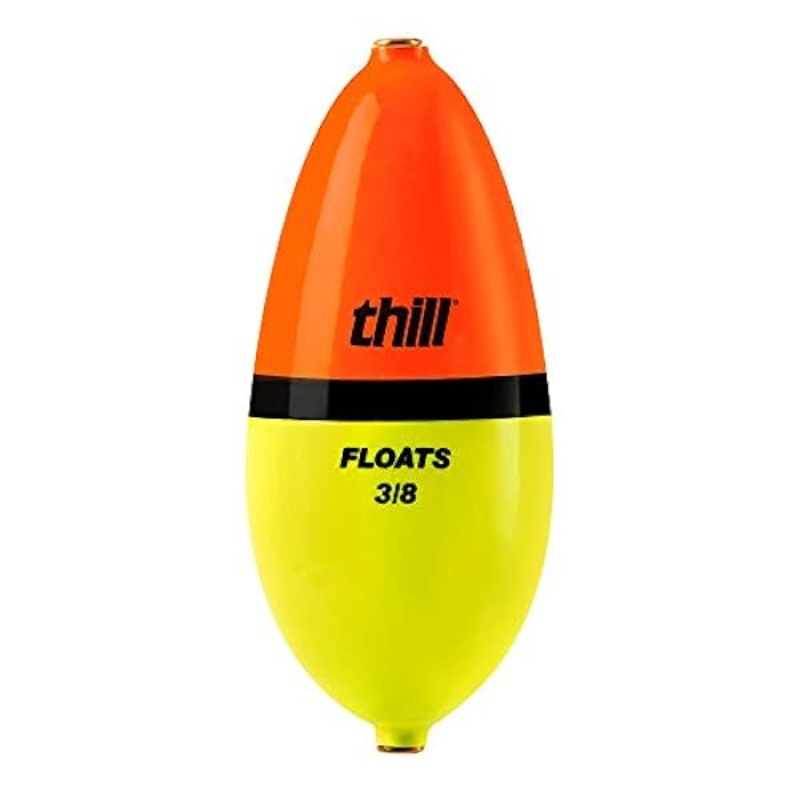 Thill Wobble Bobber (Assorted Sizes, Orange Yellow) 1/8 oz