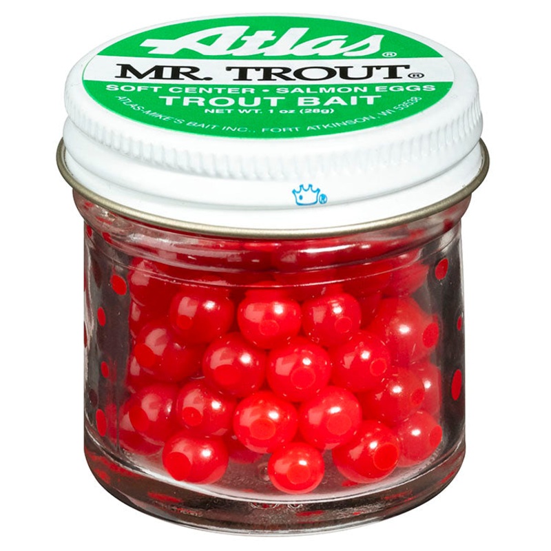 Atlas Mr. Trout Sugar Cured Salmon Eggs Red