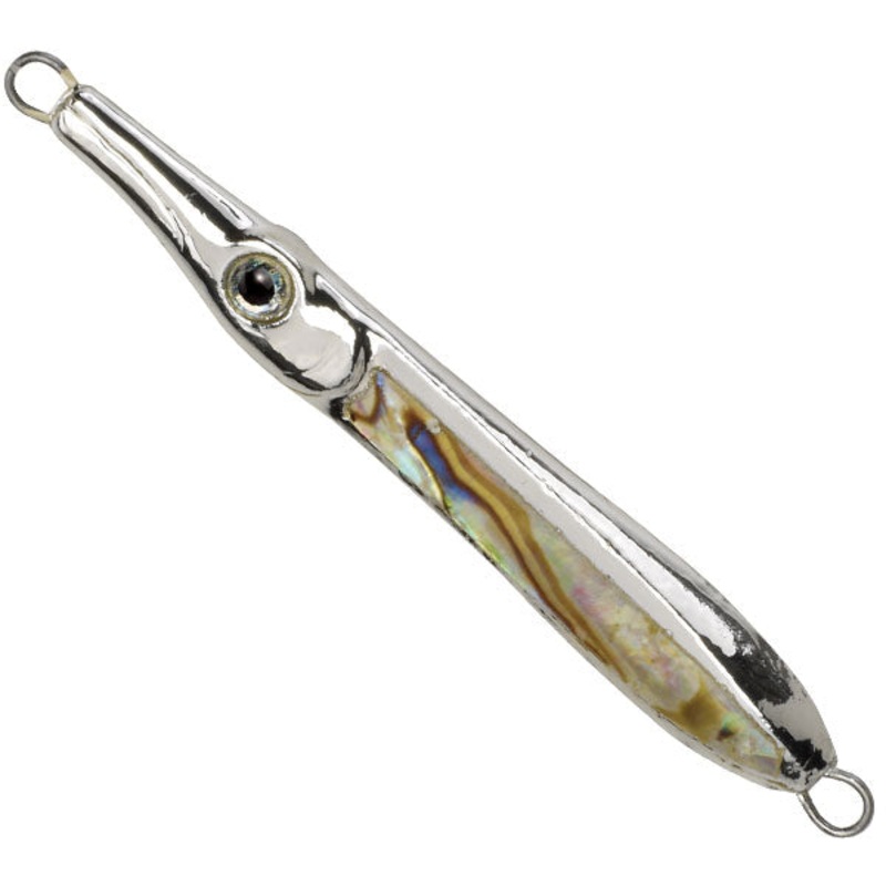 Boone Needlefish Jigs Chrome Abalone
