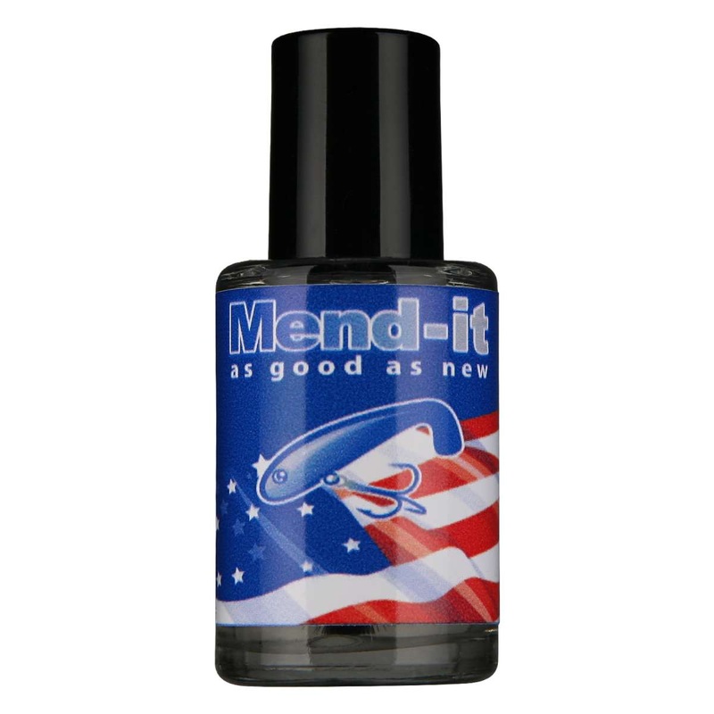 MEND-IT! SOFT BAIT GLUE GLASS BOTTLE 1 oz