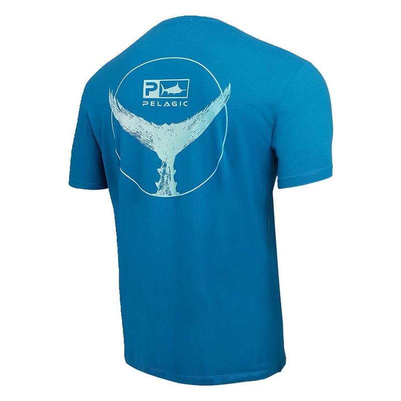 PELAGIC STRATOS TAILS UP S/S T-SHIRT OCEAN 3XL