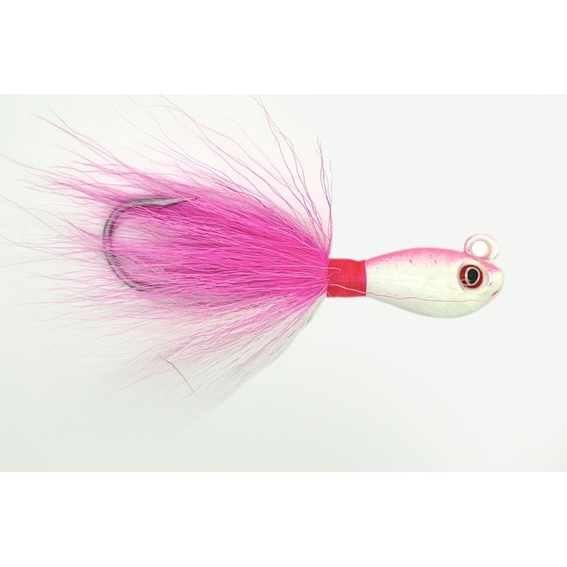 S&S Bucktails Rattle & Swing Chartreuse/Glow 3/4oz