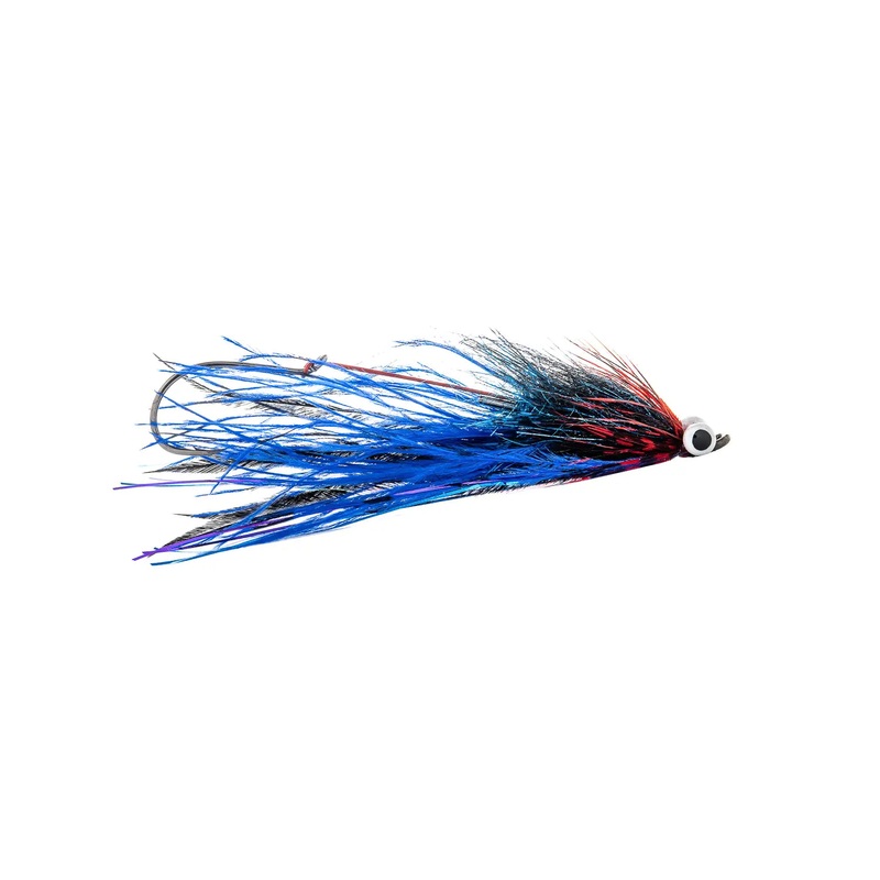 Aqua Flies Crandall’s Provider – Black / Blue (3-Pack) Black / Blue