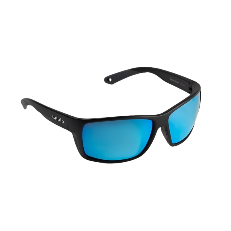 BAJIO BALES BEACH SUNGLASSES BASALT MATTE BLUE GLASS