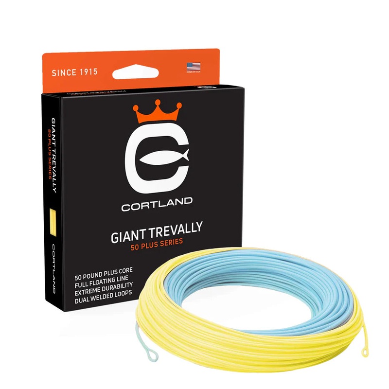 Cortland 50+ Giant Trevally WF10F Light Blue / Yellow