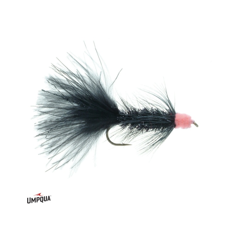Umpqua Egg Sucking Crystal Leech Black #4