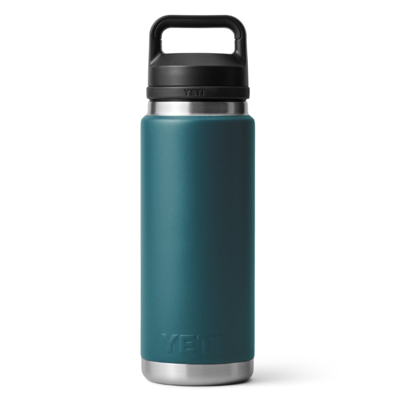YETI RAMBLER 26 OZ WATER BOTTLE WITH CHUG CAP BLACK