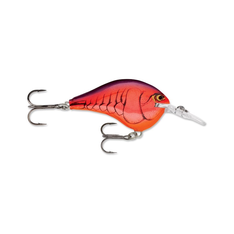 Rapala DT Series Crankbaits DT-06 (2″ – 3/8oz. – 6ft) Blaze