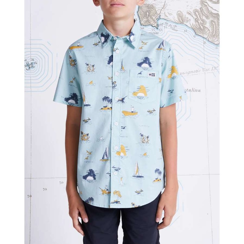 SALTY CREW LAYDAY S/S BOYS SAGE M