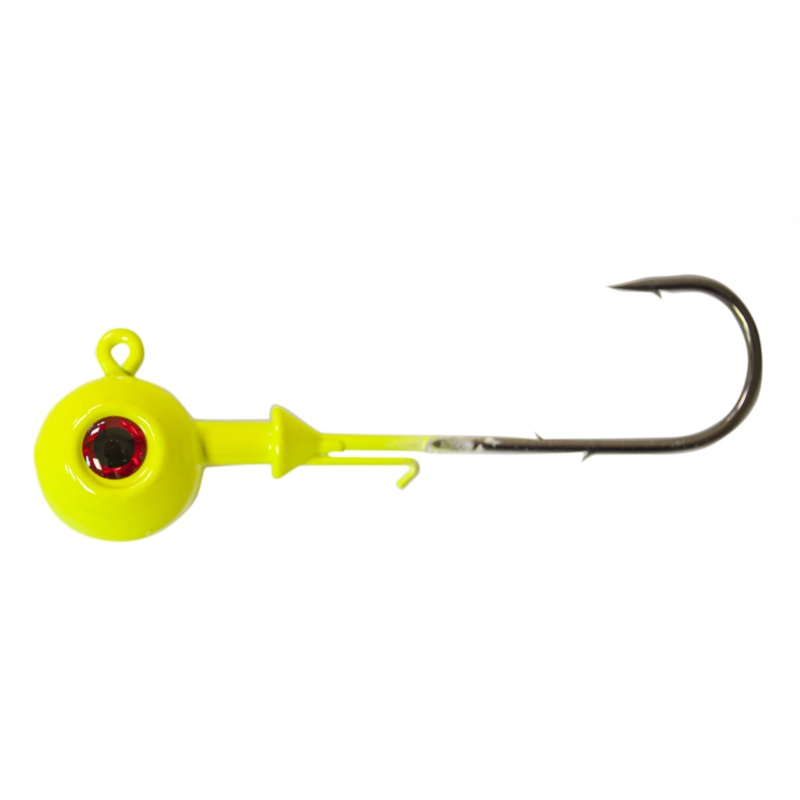 Tsunami Ball Head Jig White 4oz (1 per pack)