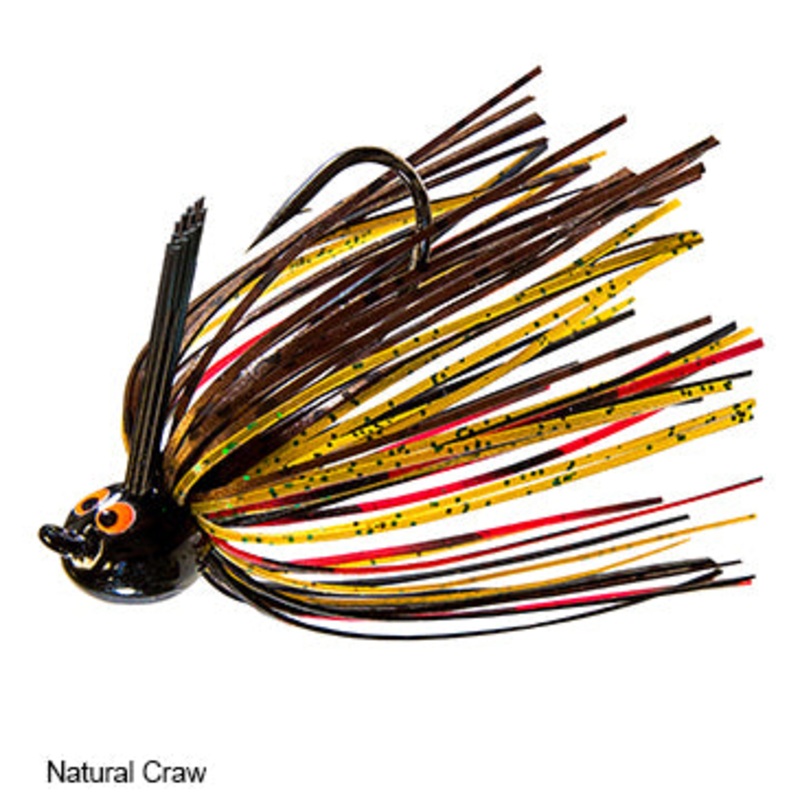 ZMAN CROSSEYEZ POWER FINESSE JIG NATURAL CRAW 1/4 OZ