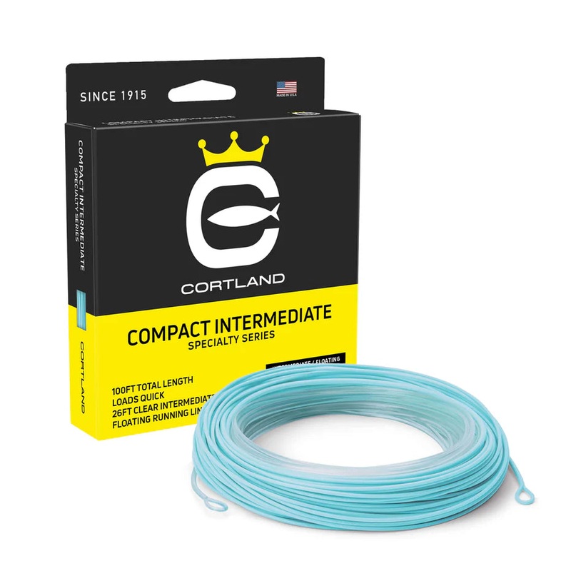 Cortland Compact Intermediate 5/6 WT – 200 GR Clear/Light Blue
