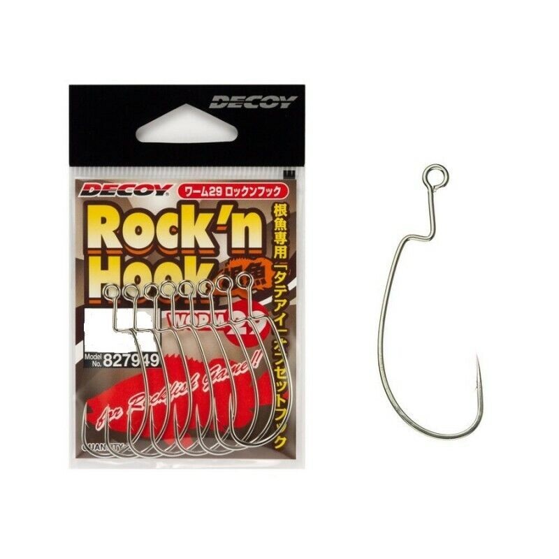 DECOY WORM29 ROCK’N HOOK #1/0