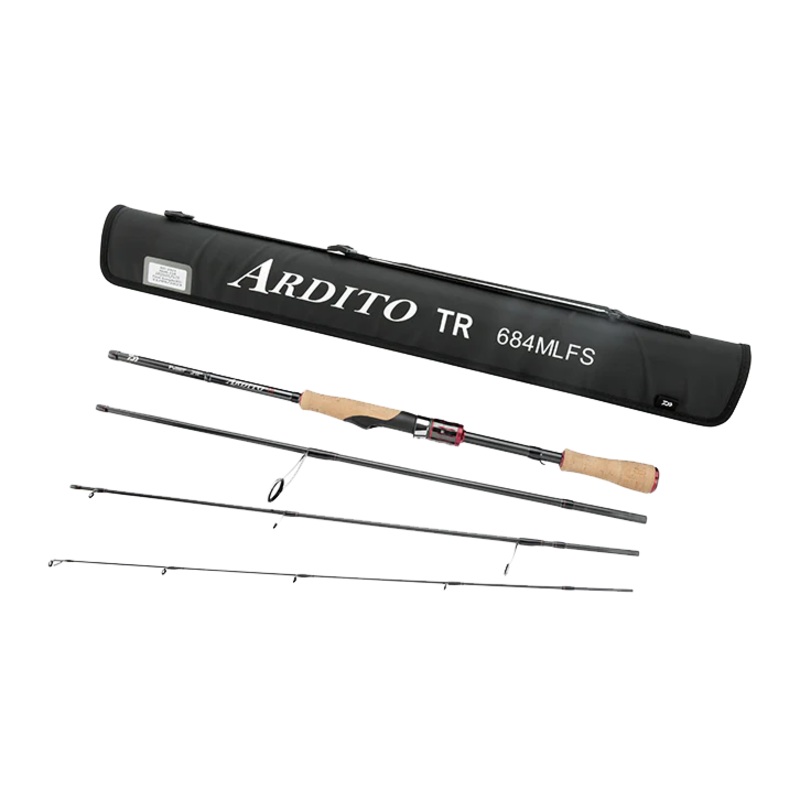 Ardito Spinning Premium Travel Rod 6’8″ ML F 4pc