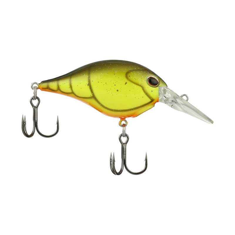 Berkley Dime 4 Crankbait Black Chartreuse