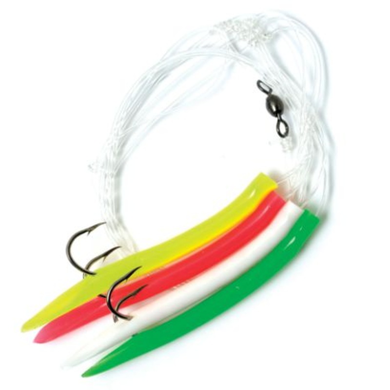Eagle Claw Lazer Plain Shank Mackerel 4 Tubes