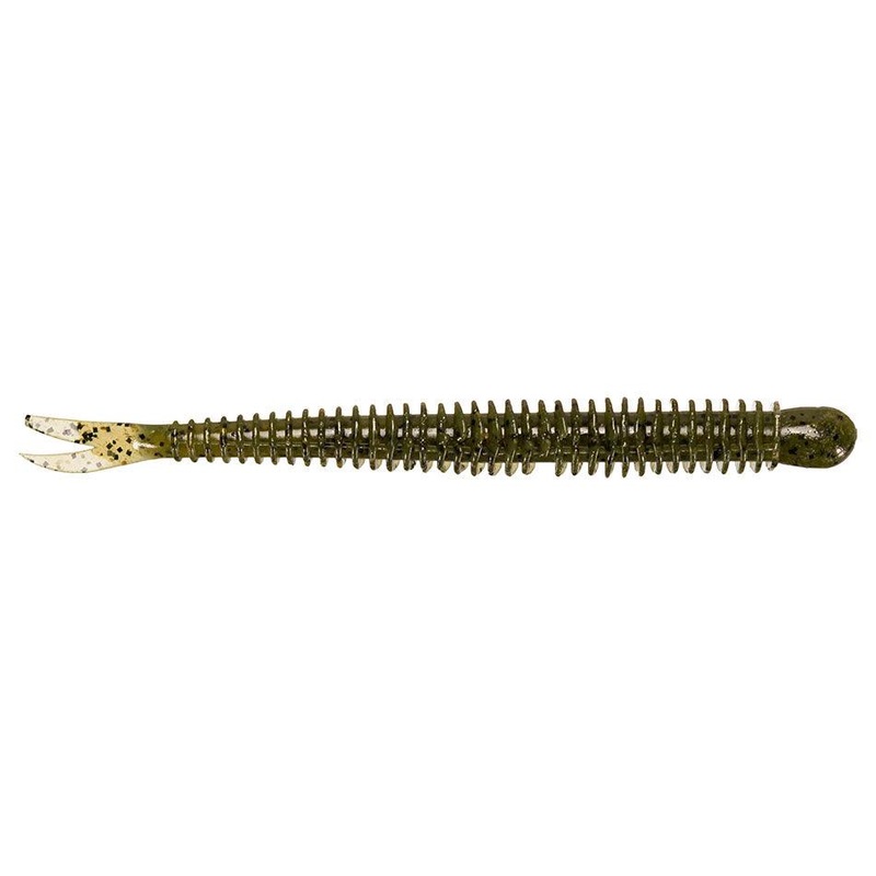 Keitech Live Impact Softbaits Green Pumpkin Length: 4″