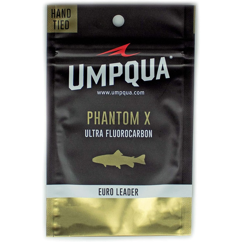 Umpqua Phantom X Euro Nymph Fly Fishing Leader 20′ 4X