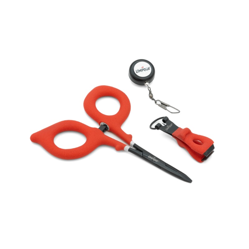 Umpqua Rivergrip PS Zinger/Nipper/Forcep Combo – Red