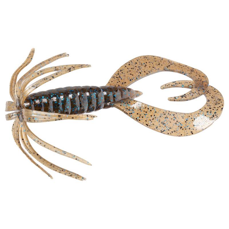 Keitech Little Spider Green Pumpkin Blue, 3.5″, One Piece