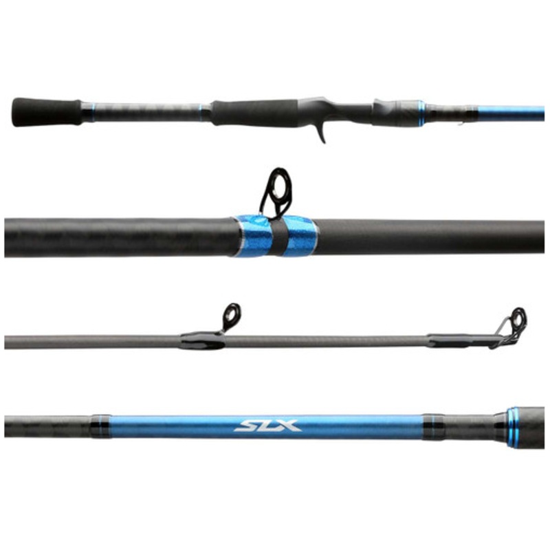 Shimano SLXC73MHSBA SLX Casting Swimbait Rod 7’3″, 1 Pc, Med. Hvy, F