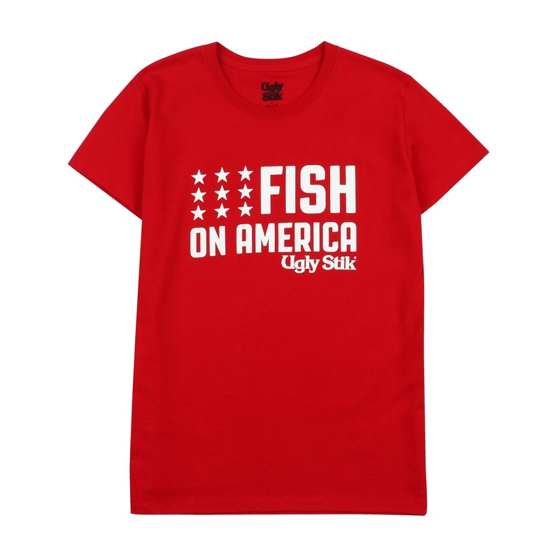Ugly Stik Fish on America Women’s T-Shirt S