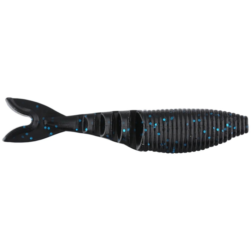 Yamamoto 3″ Zako (8 Pk) Black Blue Flake