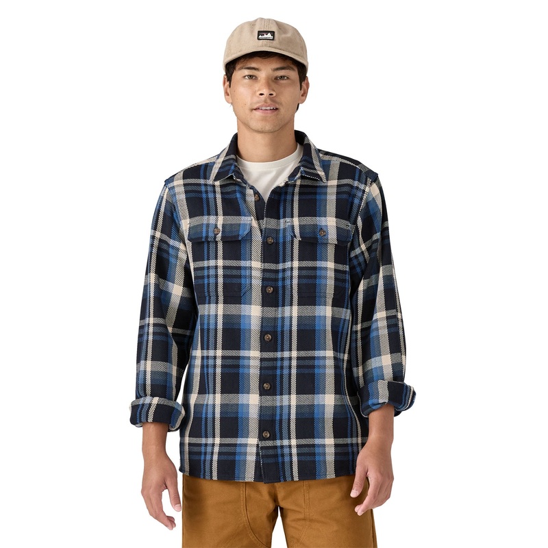 Patagonia M’s Fjord Loft Shirt Coastal Sunset: Pitch Blue / CLPI XS