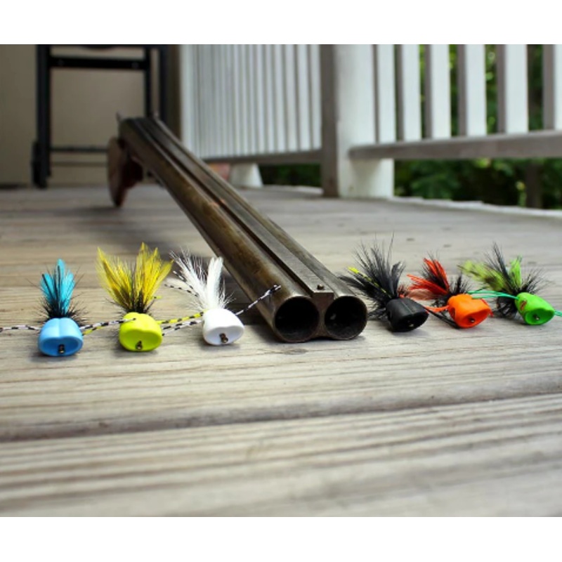 Surface Seducer Double Barrel Bass Popper Blue #2