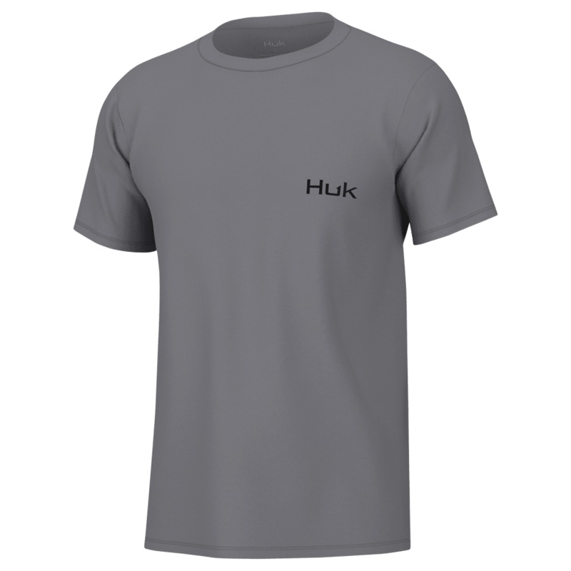 HUK KC CAMO BASS TEE Night Owl Medium