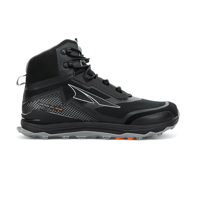 ALTRA Men’s Lone Peak All-Weather Mid 9 Black